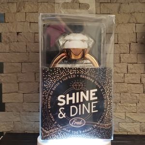 New Shine & Dine diamond ring bag holder